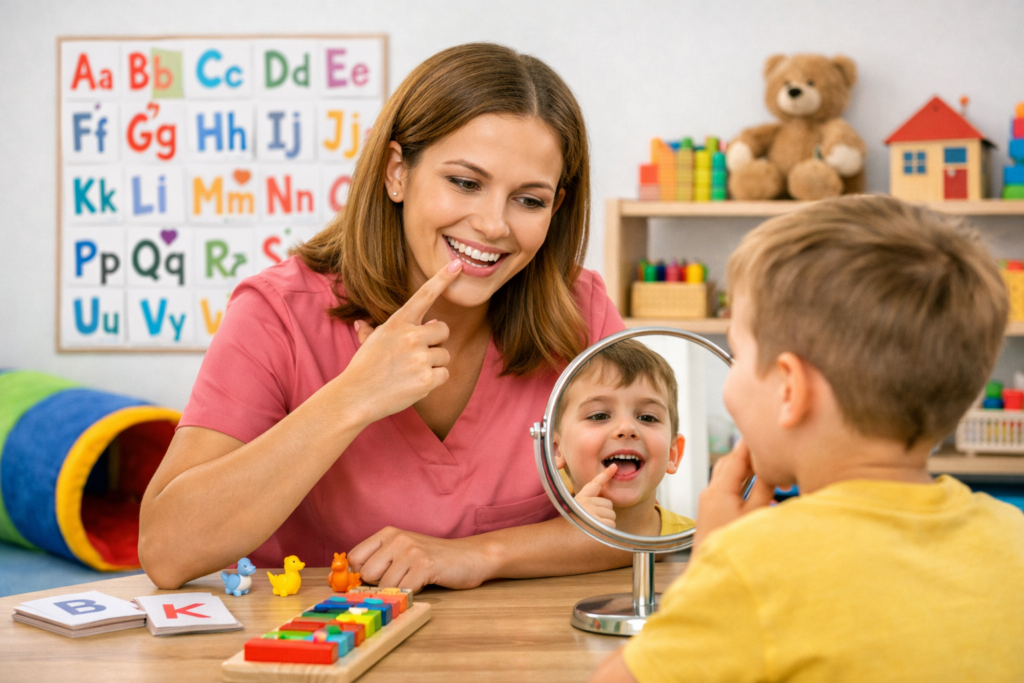 dil ve konuşma terapisi